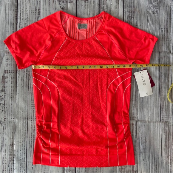 Athleta Finish Fast Line Tee Shirt.  Size XLarge. New With Tags. - Picture 7 of 11